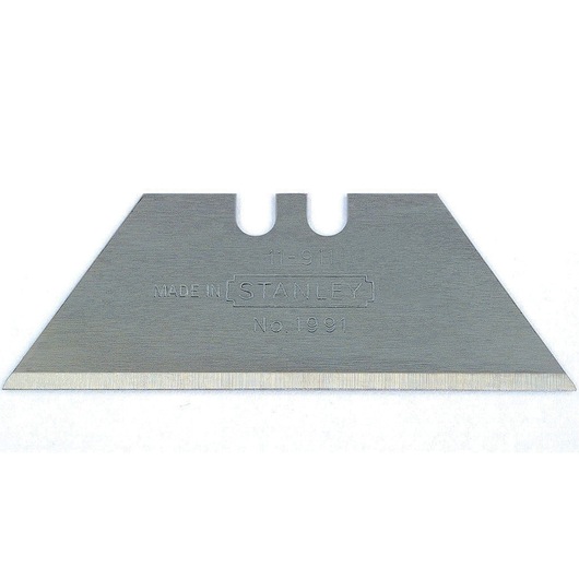 Closeup of 1991 Utility blades 100 pack.