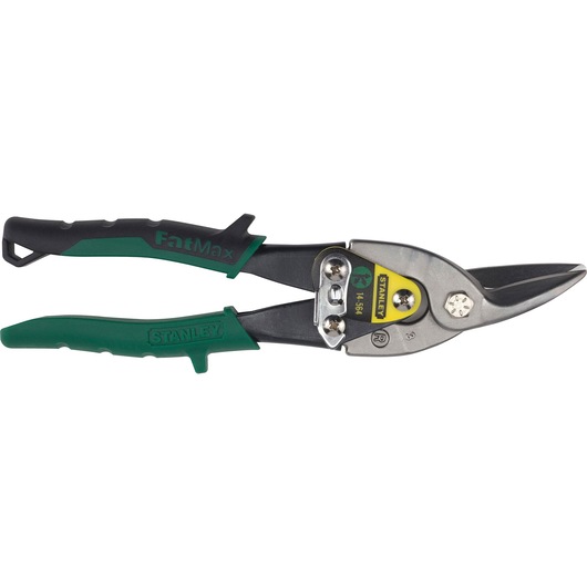 Right profile of fat max right curve compound action aviation snips.