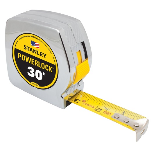 30 foot powerlock tape measure with blade armor.