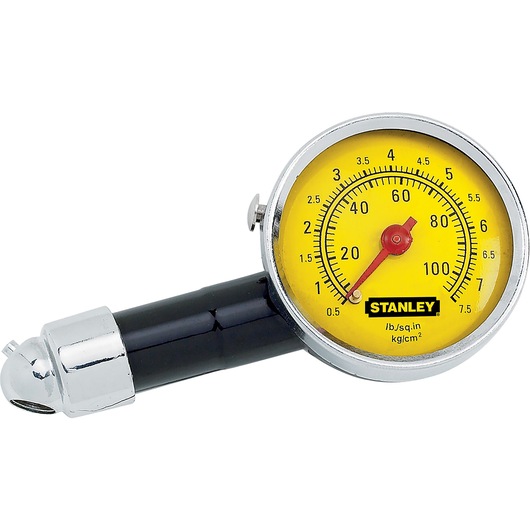 Photography of a STANLEY Dial Tire Gauge