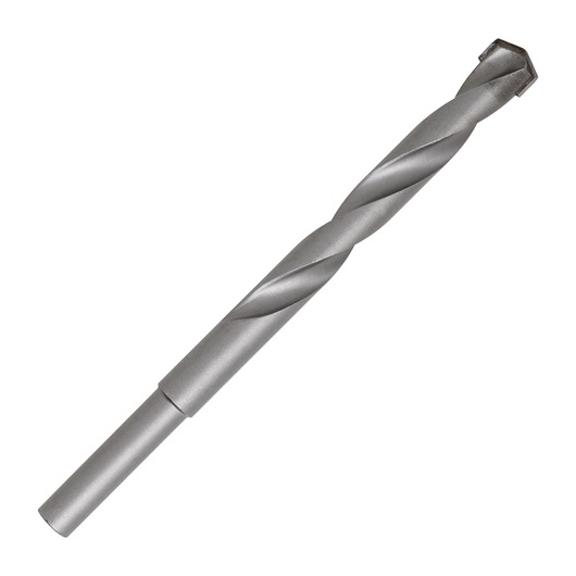DRILL BIT ON WHITE BACKGROUND SIDE VIEW